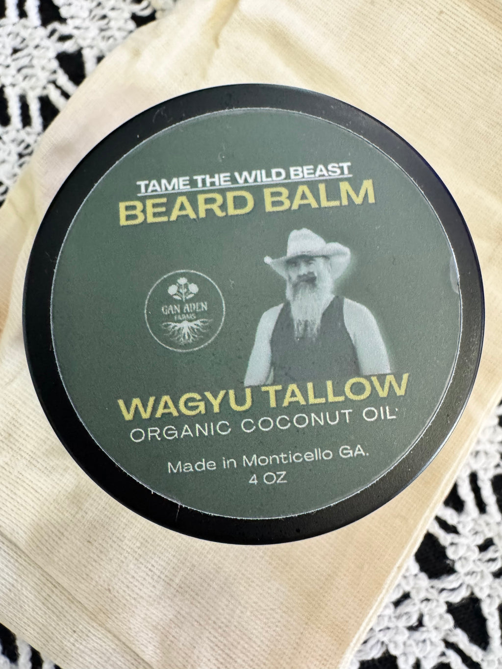 Wagyu tallow beard balm