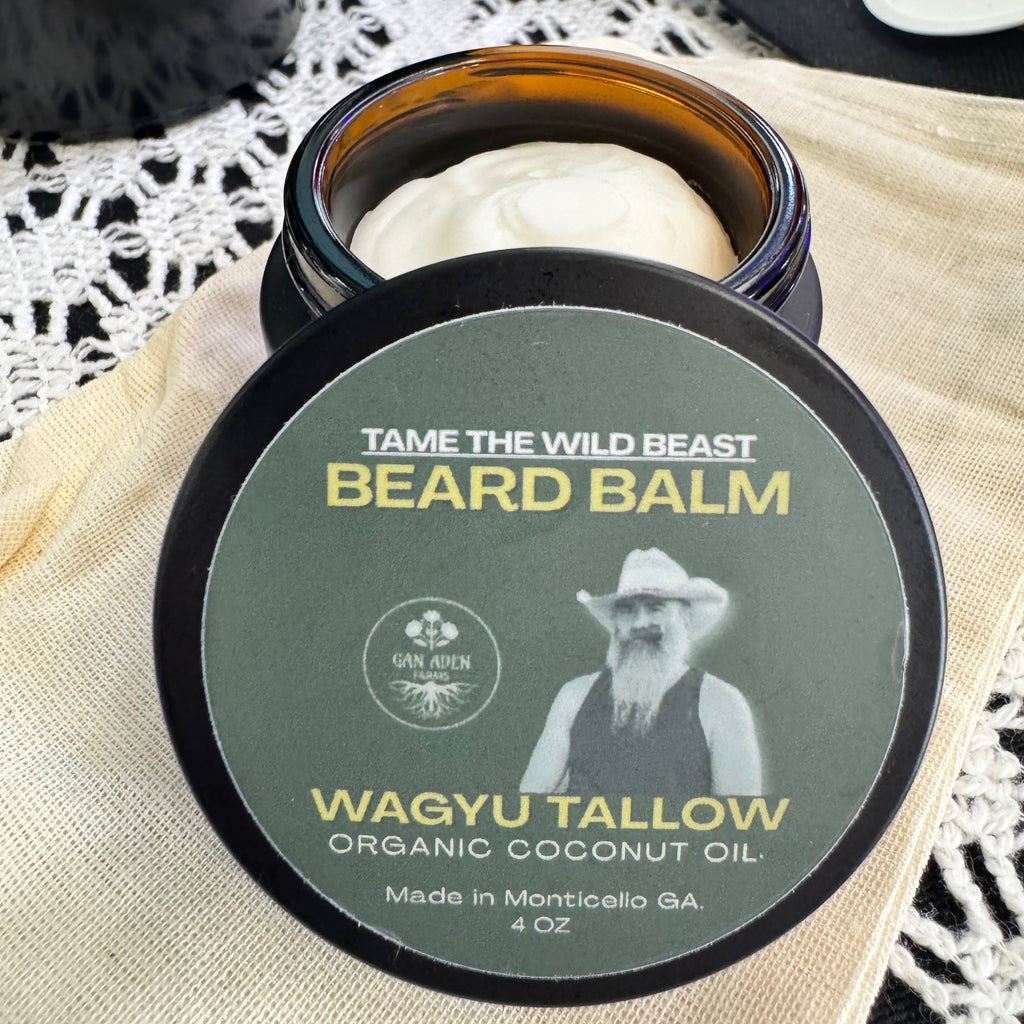 Wagyu tallow beard balm
