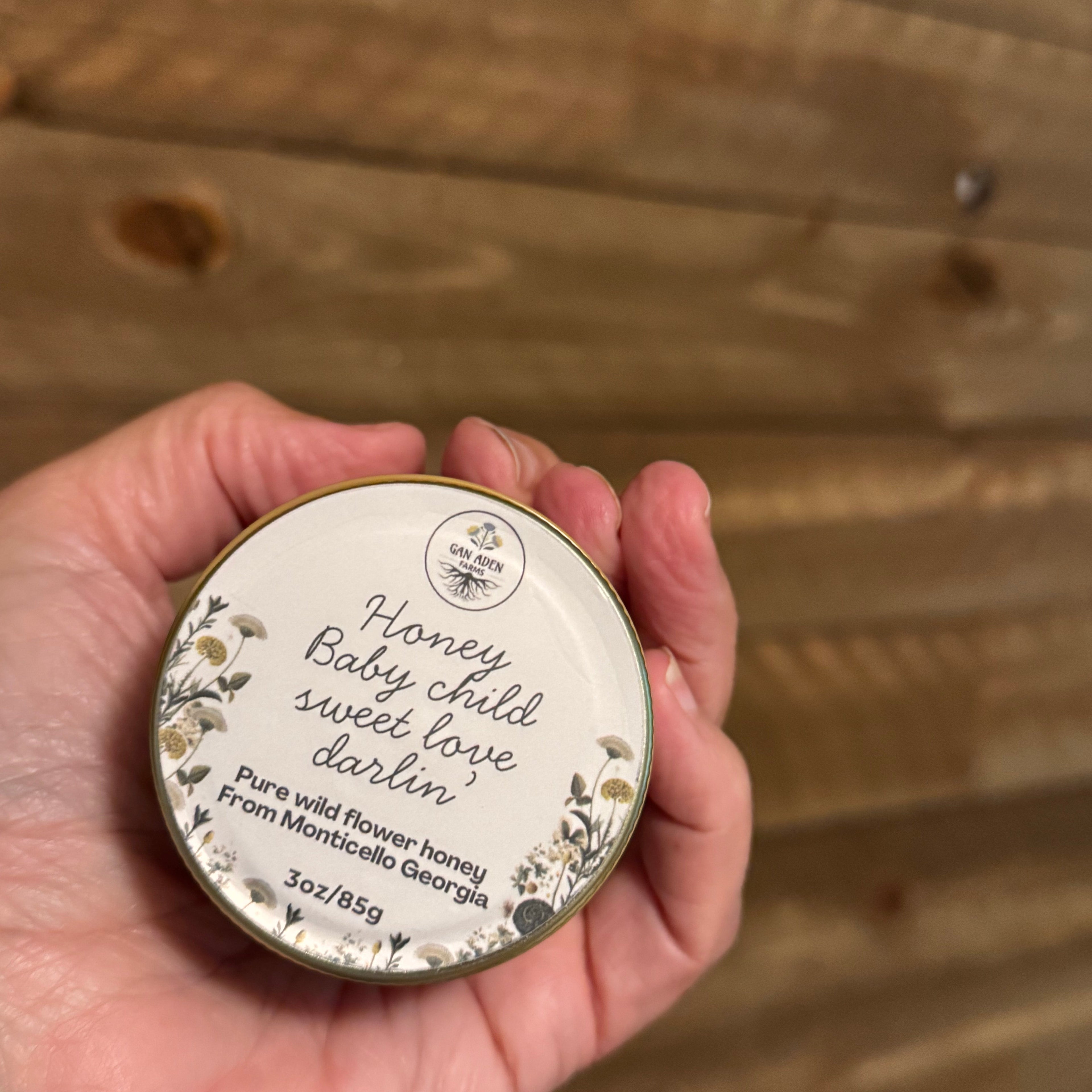 “Darlin” little raw honey