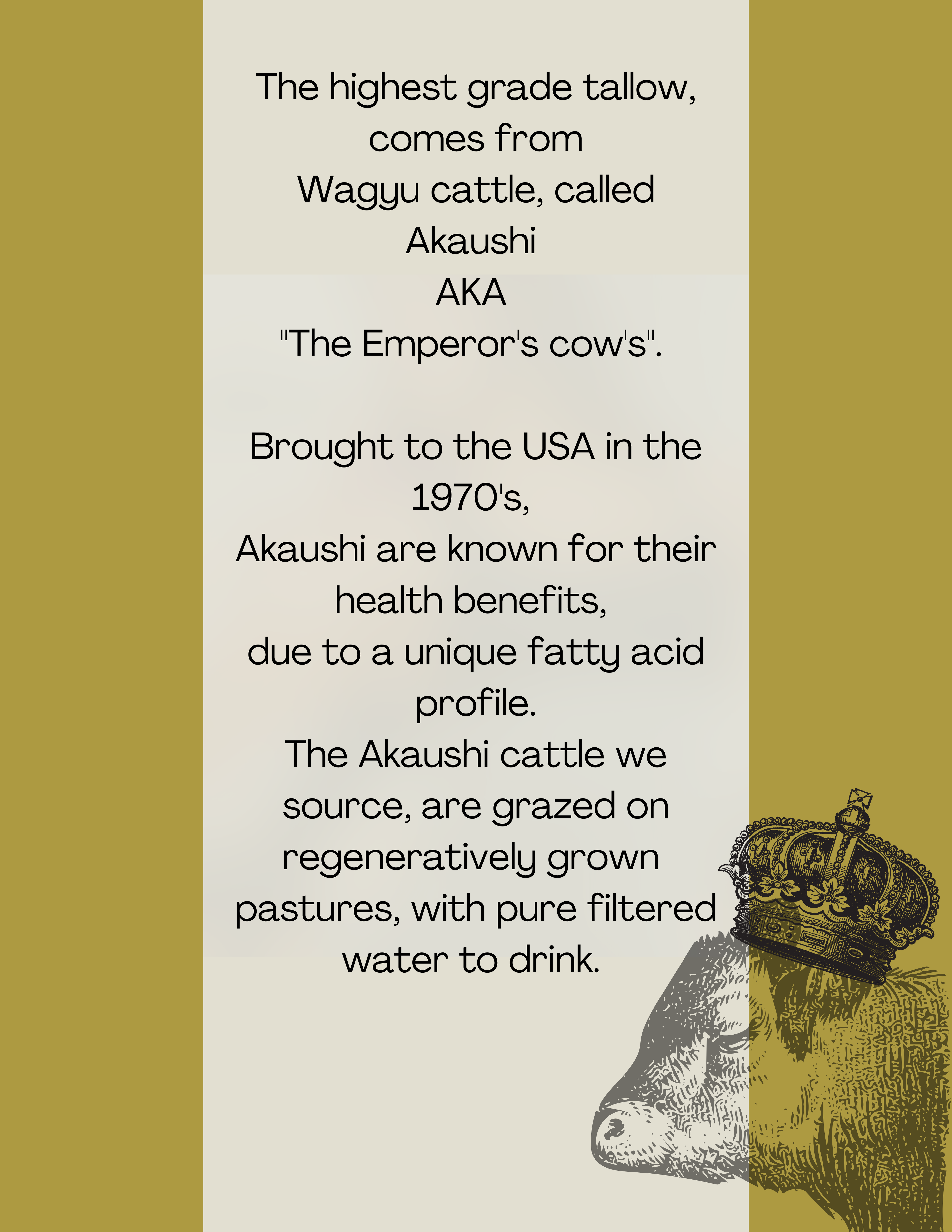 4 oz. Akaushi Wagyu Tallow